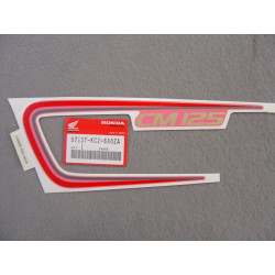 Autocollant couvercle latéral gauche Honda CM125 R107