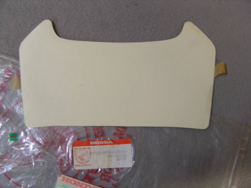 Décor autocollant plaque phare Honda MTX50AE type C | 87125GF9620ZA