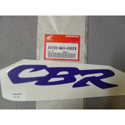 Autocollant dosseret selle gauche Honda CBR900RR 98 | 83702MASE00ZB