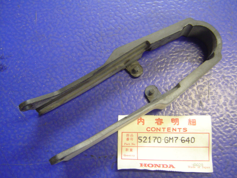 Patin bras oscillant Honda CR80 85-86 | Réf. 52170GM7640