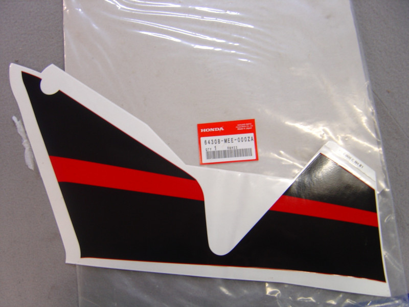 Décor autocollant C droit Honda CBR600RR 04 - Réf. 64308MEE000ZA