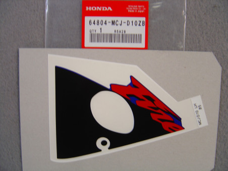 Décor autocollant carénage Honda CBR900RR3 2003 - 64804MCJD10ZB