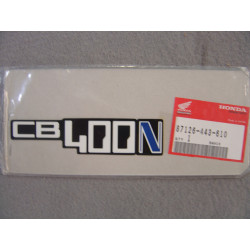 Décor autocollant couvercle latéral Honda CB400N - 87126443610