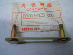 Support A dans montage garde boue arrière pour CX650ED plus livrable honda