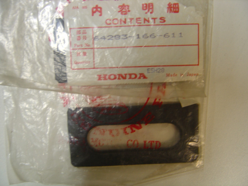 Caoutchouc montage tête de fourche Honda MB50SA MB80S