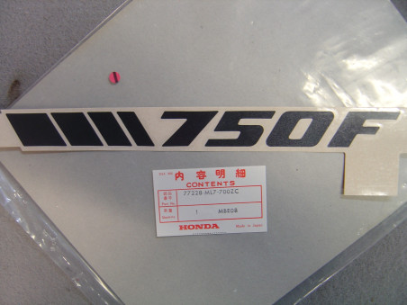 Décor Autocollant RR Honda VFR750FH 87 – Réf. 77228ML7700ZC
