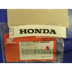 Décor autocollant type3 dosseret selle Honda CB500W 98