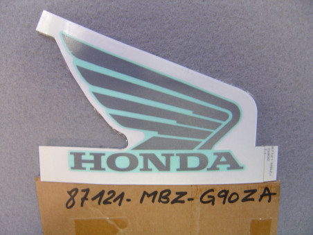 Autocollant réservoir droit Honda CB600F 02 Type 1 - 87121MBZG90ZA
