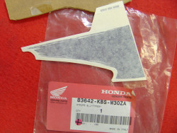 Décor autocollant inférieur gauche Honda NSR125RW 98 - Ref 83642KBSW30ZA