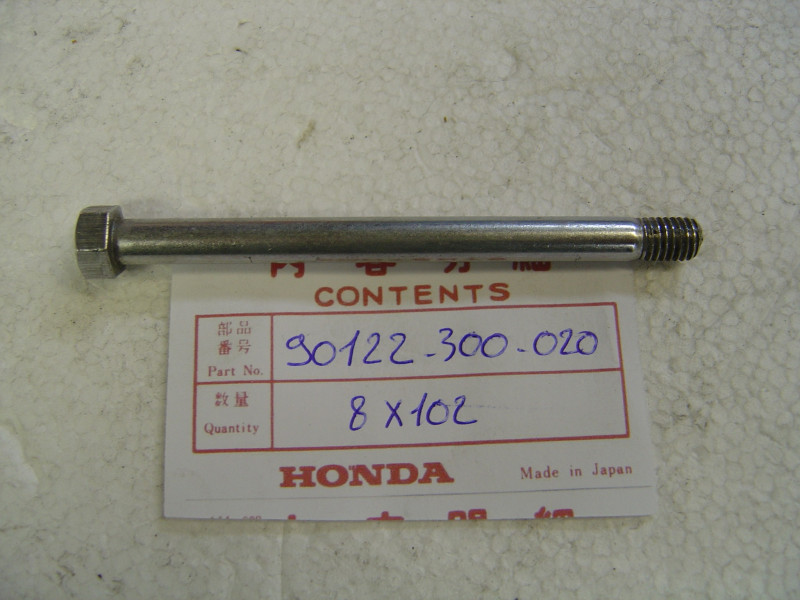 Vis M8x102 fixation disque frein Honda 90122-300-020