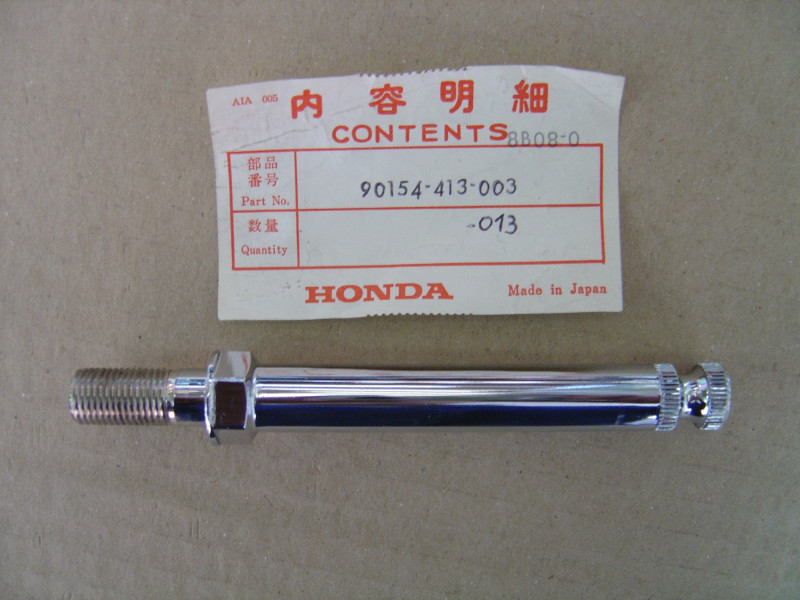 Tige clignotant avant CM125CC/CF CM250C CM400A/T CB250T1/T2 HONDA 90154-413-003