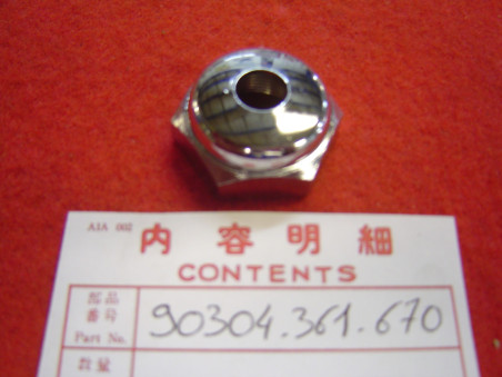 Écrou Tige de Direction Honda XL125S CR125M – Réf. 90304361670
