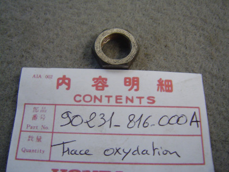 Écrou 14mm Pas Fin Embrayage Honda PF50 - Réf. 90231816000