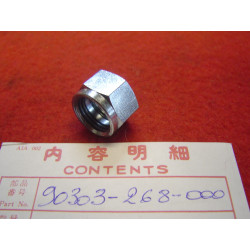 Écrou Robinet Essence Honda CB250 CB350 CB450 - Réf 90303-268-000