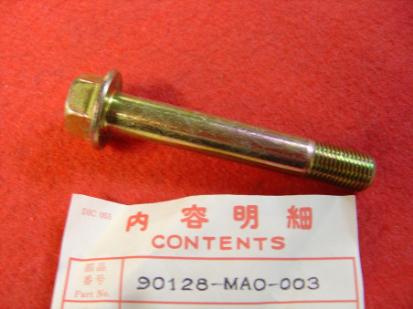 Vis axe biellette amortisseur M12x78 Honda 90128MA0003