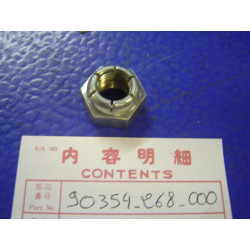 Ecrou d'axe de bras oscillant D:14mm de CB125K5 JX CB125T HONDA 90354-268-000