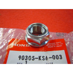 Ecrou d'axe de roue AR D18mm CR125 CR250 CR500 HONDA 90305-KS6-003