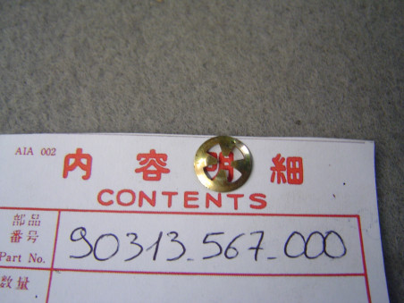 Agrafe Logos 3mm Honda 90313-567-000 | Pièce Neuve