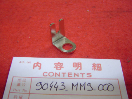 Patte bridage conduit huile Honda XL600V 87-88 | 90443MM9000