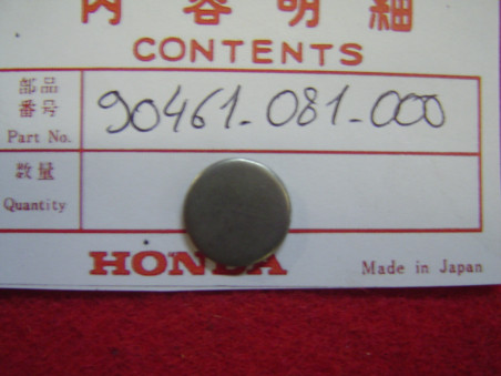 Rondelle pleine transmission Honda PF50 PC50 - Réf. 90461081000