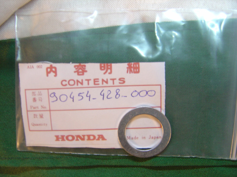 Rondelle D20 arbre de kick Honda – Réf. 90454428000