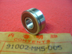 Roulement à billes Hitachi d'alternateur de CBR1000 87/88 HONDA 91002-MM5-005