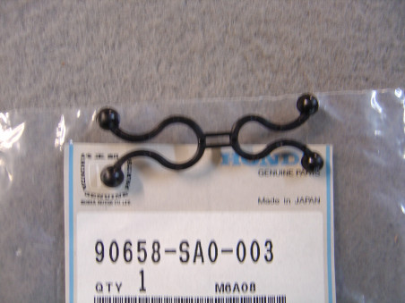 Agrafe Faisceau Électrique Honda CBR1000R CRF250 | 90658-SA0-003