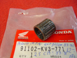 Roulement axe de piston de CR125 R 1990/1992 neuf origine HONDA 91102-KV3-771