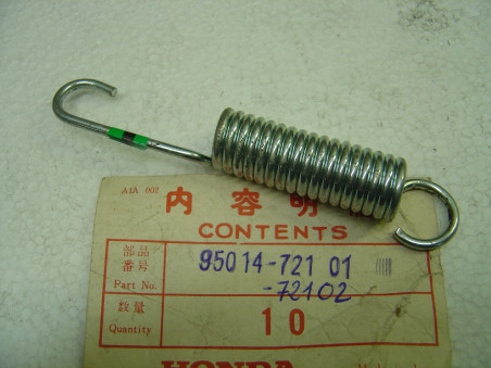Ressort béquille latérale Honda SL125 XR80 C90 - Réf. 9501472101