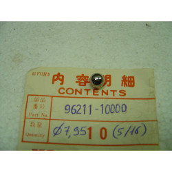 Bille diamètre 5/16 pour kick CB350-400-500Four HONDA 96211-10000