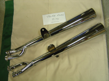 Jeu silencieux SITO 4en2 Honda 750 Four K1-K6 | SITO1216
