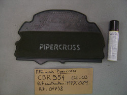 Filtre à air Pipercross Honda CBR 954RR 02-03 | PIPER04738