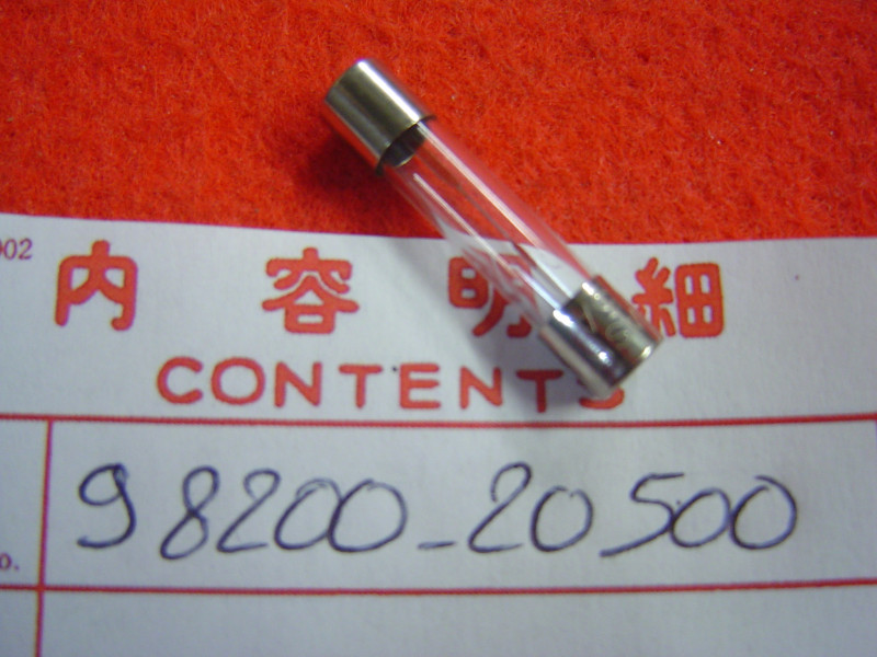 Fusible Verre 5A Honda 30mm – Référence 98200-20500