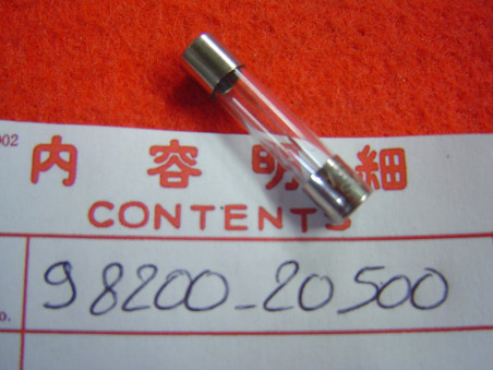 Fusible Verre 5A Honda 30mm – Référence 98200-20500