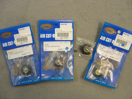 Lot 4 kits membrane enrichissement Honda GL1000 75-79