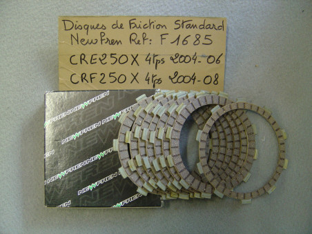 Kit Disques Embrayage Garnis Honda Newfrein NEWFREIN1685