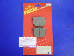 Plaquettes de frein Honda CB750G F2 adaptables - STAR2501