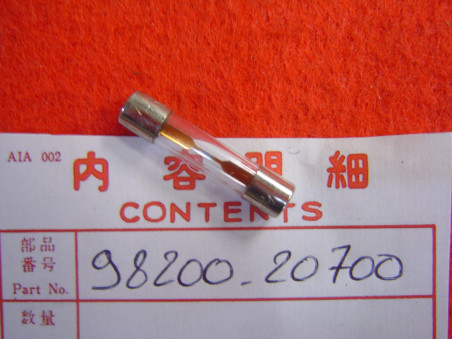 Fusible Verre 7A 30mm Honda 98200-20700