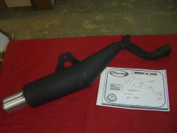 Silencieux ADAPTABLE de marque MARVING pour XL500S SZ SA 79-81 XL400S