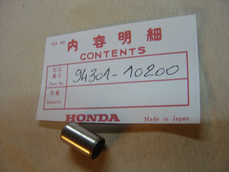 Douille centrage 10x20 carter cylindre C72 CA77 CG125 CLR125 HONDA 94301-10200