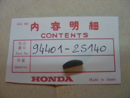 Clavette vilebrequin 25x14 Honda - Réf. 9440125140