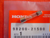 Fusible Verre 15A Honda 30mm - Référence 9820021500