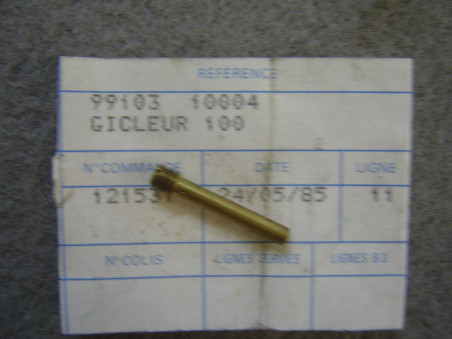 Gicleur Ø100 Honda CA100 – Référence 9910310004