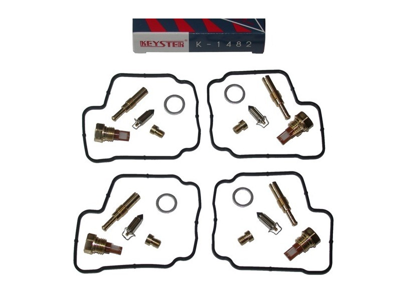 Kit carbu KEYSTER  K-1482 pour HONDA CBR600 PC19 / 1 kit pour 4 carburateurs