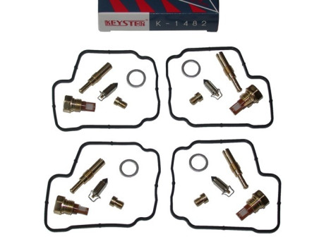Kit carbu KEYSTER  K-1482 pour HONDA CBR600 PC19 / 1 kit pour 4 carburateurs