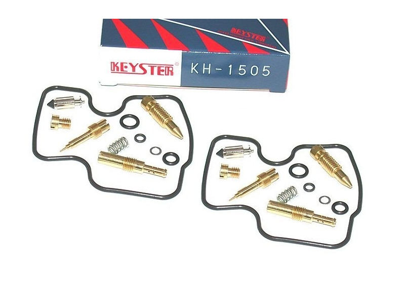 Kit pour 2 carbus KEYSTER pour HONDA VT125C Shadow JC31 2001 à 2006 KH-1505
