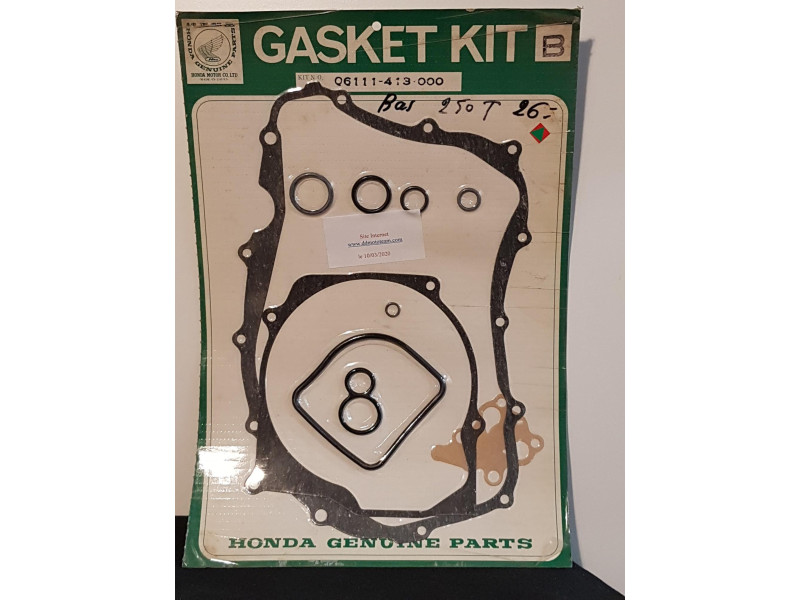 Pochette joints bas moteur Honda – Réf. 06111-413-000