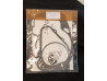 Pochette de joints B, bas moteur ORIGINE pour CB250G, CB360G,remplacé par 06111369T00