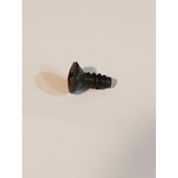 Vis Cruciforme Tête Bombée Noire 4x10 Honda 93902-24280