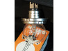Ampoule de phare type code européen P45T, 12V 45/40W, blanche pour optique
